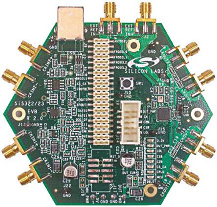 Silicon Labs - Si5325/26-EVB - Silicon Labs Si5325, Si5326 ˥ ԰ Si5325/26-EVB		