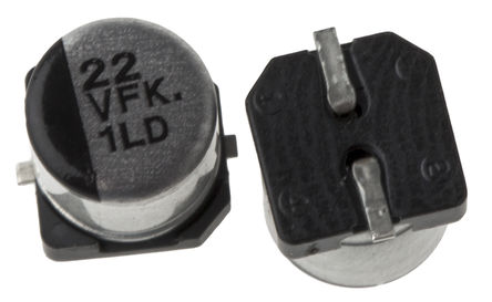 Panasonic - EEEFK1V220R - Panasonic FK SMD ϵ 35 V ֱ 22F SMD  EEEFK1V220R, 20%ݲ, 700m(ֵ), +105C, Cװ		