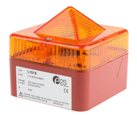 e2s - L101DC24R/A - e2s L101 ϵ ɫ   źŵ L101DC24R/A, 20  28 V, 氲װ		