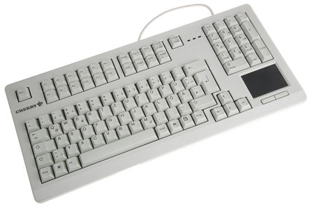 Cherry - G80-11900LTMDE-0 - Cherry 灰色 PS/2 和 AT 有线 工业用 紧凑型 QWERTZ 键盘 G80-11900LTMDE-0		