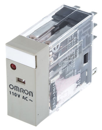 Omron - G2R-2-SN 110AC(S) - Omron G2R-2-SN 110AC(S) ˫˫ PCB װ Ǳ̵, 110V		