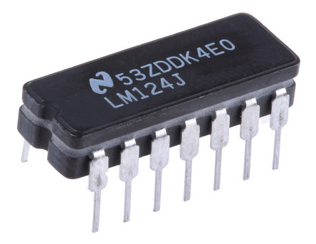 Texas Instruments - LM124J/PB - Texas Instruments LM124J/PB · ͹ Ŵ, 1MHz, 3  32 VԴѹ, 14 CDIPװ		