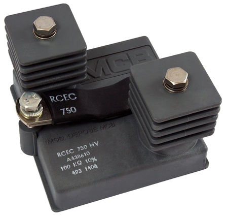 Vishay - RCEC750HV1003KB - Vishay RCEC750 ϵ RCEC750HV1003KB 750W 100k 10% Ĥ 尲װ̶ֵ, ˿Ӷ, ģѹװ		