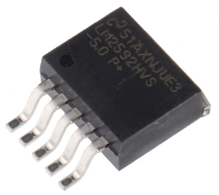Texas Instruments - LM2592HVS-5.0/NOPB - Texas Instruments LM2592HVS-5.0/NOPB ѹ  ѹ, 4.5  60 V, 2A, 5 V, 173 kHz߿Ƶ, 5 TO-263װ		