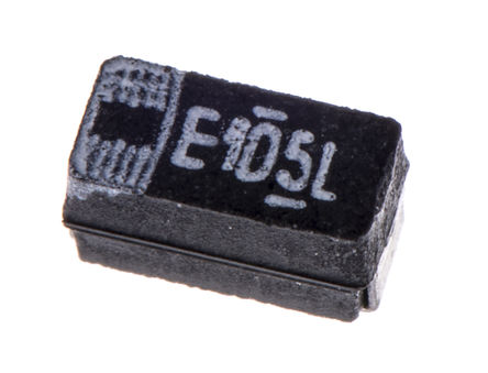 Vishay - 293D105X9025A2TE3 - Vishay 293D ϵ 1F 10% SMD  293D105X9025A2TE3, 25 V ֱ, 3216-18 װ, 7.6 ESR, +125C		