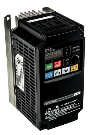 Omron - 3G3JX-AB004-EF - Omron JX ϵ IP20 0.4 kW Ƶ 3G3JX-AB004-EF, 0.5  400Hz, 2.6 A, 200  240 V		