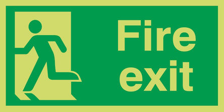 Signs & Labels - FX04810M - Signs & Labels FX04810M PVC ɫ/ɫ Ӣ ȫǩ “ȫ“, 300 x 150mm		