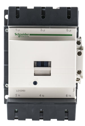Schneider Electric - LC1D150BD - Schneider Electric Tesys D LC1D ϵ Ӵ LC1D150BD, 3 , 150 A, 24 V ֱȦ		