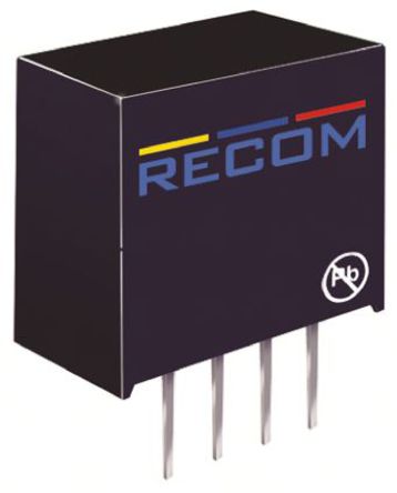 Recom - ROL-1215S - Recom 0.5W ʽֱ-ֱת ROL-1215S, 10.8  13.2 V ֱ, 15V dc, 33mA		