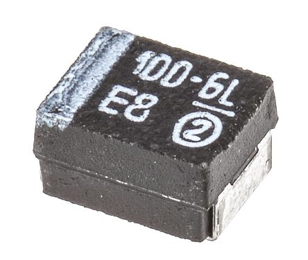 Vishay - TR3B107K6R3C0500 - Vishay Extreme TR3 ϵ 100F 10% SMD  TR3B107K6R3C0500, 6.3 V ֱ, 3528-21 װ, 500m ESR, +125C		