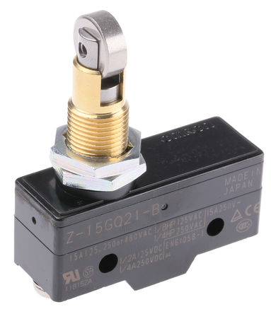 Omron - Z-15GQ21-B - Omron IP00 ٶ λ Z-15GQ21-B, , SPDT, /, 500V		