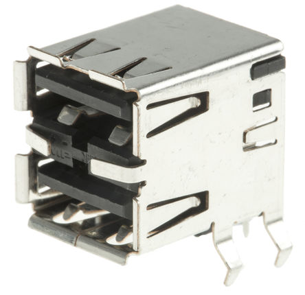 TE Connectivity - 5787745-2 - TE Connectivity 2 ˿ ֱ USB2.0 A  USB  5787745-2, ͨ		