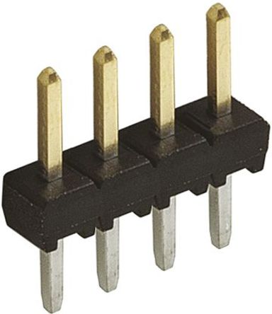 Hirose - A4B-4PA-2DSA(71) - Hirose A4B ϵ 4· 2mmھ (1) ֱ Ź A4B-4PA-2DSA(71), Ӷ˽, 2A, ͨ		