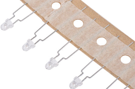 Panasonic - LNJ276CK2AA - Panasonic Round ϵ ɫ (645 nm ) LED LNJ276CK2AA, 2.6 V, 260 mcd 3.2 mm ͨ		