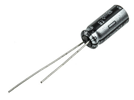 Panasonic - EEUEB1E101 - Panasonic EB(A) ϵ 25 V ֱ 100F ͨ  EEUEB1E101, 20%ݲ, +105C		