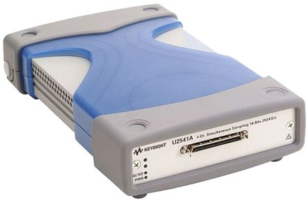 Keysight Technologies - U2541A - Keysight Technologies U2541A 4ͨ 250ksps 16 λ ݲɼ, ģ⣬ʽ 		