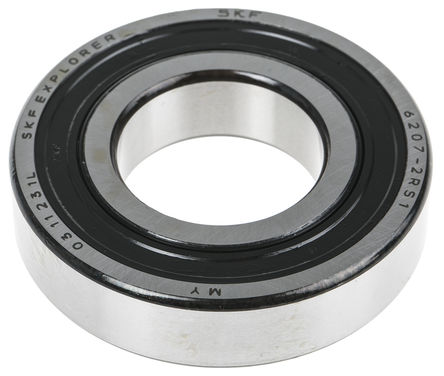 SKF - 6207-2RS1 - SKF   6207-2RS1, 15.3kN ̬, 35mm ھ, 72mm ⾶		