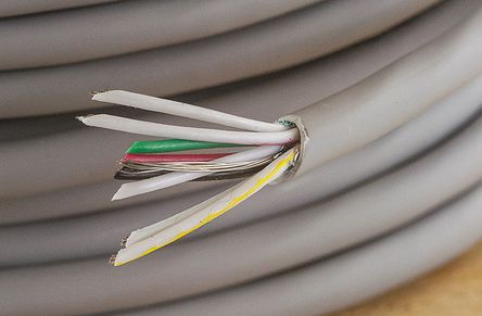 Alpha Wire - 2463L SL005 - Alpha Wire 30m U/STP  ɫ LSZH  4  ˫ ҵ 2463L SL005, 22 AWG		