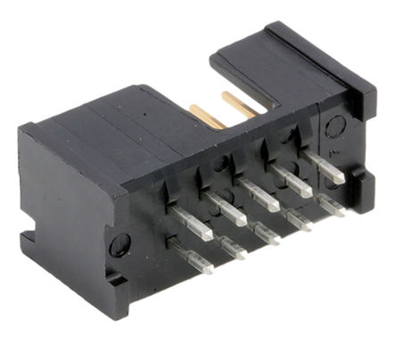 TE Connectivity - 5103309-1 - TE Connectivity AMP-LATCH ϵ 10· 2.54mmھ (2) ֱ PCB  5103309-1, Ӷ˽, 1A, ͨ		