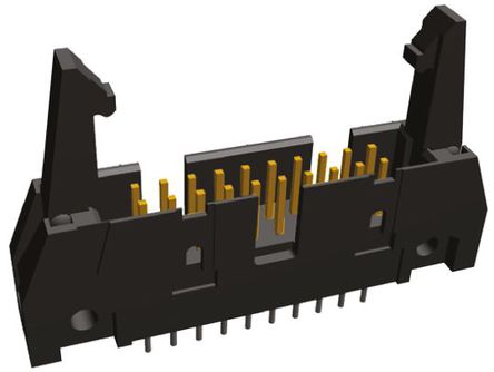 TE Connectivity - 5499910-2 - TE Connectivity AMP-LATCH ϵ 14· 2.54mmھ (2) ֱ PCB  5499910-2, Ӷ˽, ͨ		
