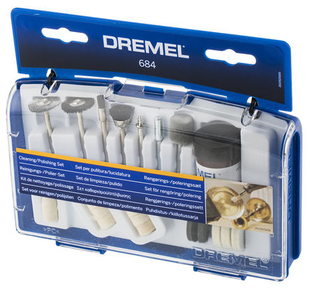 Dremel - 684 - Dremel 20件 多工具配件套件 2615 0684 JA, 使用于清洁缝隙和汽车仪表盘的差距		