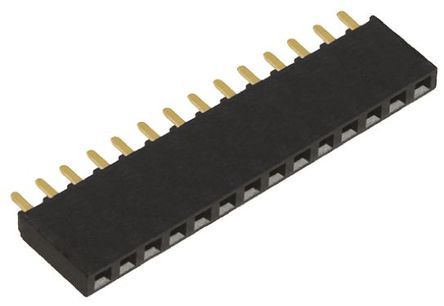 Samtec - SSW-114-01-G-S - Samtec SSW ϵ 1 14· ֱ 2.54mmھ ͨ ӡˢ· SSW-114-01-G-S, Ӷ˽, ԰		