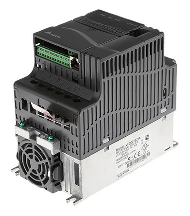 Delta - VFD022E21A - Delta VFD-E ϵ IP20 2.2 kW Ƶ VFD022E21A, 0  600 Hz, 15 A24 A, 230 V, ʹ2.2 kW 綯		