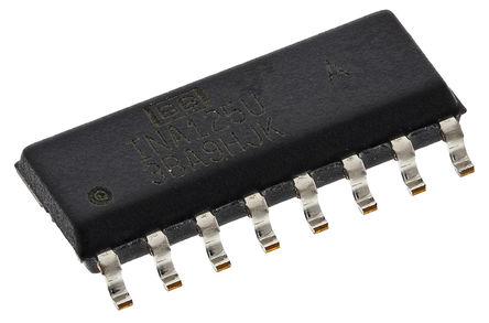 Texas Instruments - INA125UA - Texas Instruments INA125UA ǱŴ, 0.5mVƫ, 72dB CMRR, 5 VԴ, 16 SOICװ		