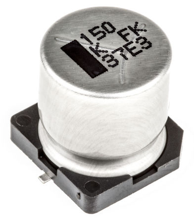 Panasonic - EEVFK1K151Q - Panasonic FK SMD ϵ 80 V ֱ 150F SMD  EEVFK1K151Q, 20%ݲ, 320m(ֵ), +105C		