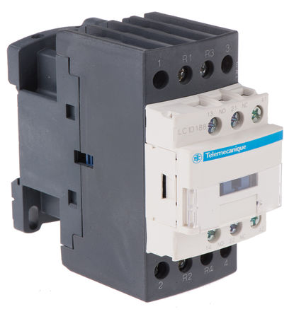 Schneider Electric - LC1D188F7 - Schneider Electric Tesys D LC1D ϵ Ӵ LC1D188F7, 2 /2 մ, 18 A, 110 V Ȧ		