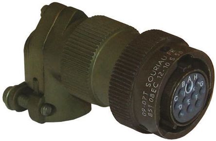 Souriau - 85108EC84P50 - Souriau 4· ֱ °װ   ͷ 85108EC84P50, о, ǳߴ8, MIL-DTL-26482		