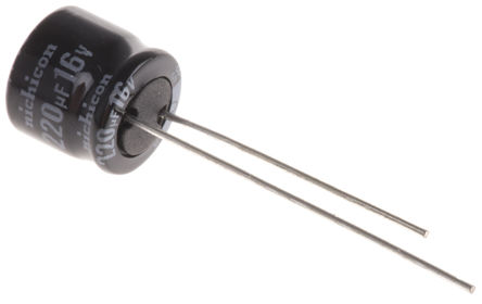 Nichicon - USR1C221MDD - Nichicon SR ϵ 16 V ֱ 220F ͨ  USR1C221MDD, 20%ݲ, +85C		