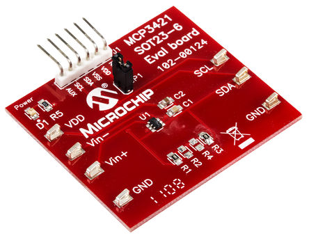 Microchip - MCP3421EV - Microchip ԰ MCP3421 ϵ ݲɼ ΢׼ MCP3421EV		