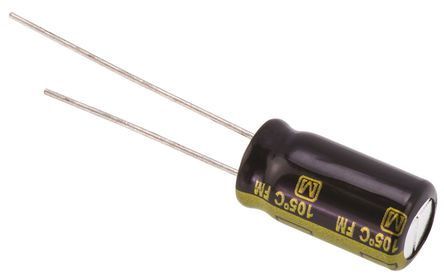 Panasonic - EEUFM1A681L - Panasonic FM  ϵ 10 V ֱ 680F ͨ  EEUFM1A681L, 20%ݲ, +105C		