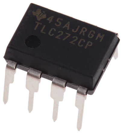 Texas Instruments - TLC272CP - Texas Instruments TLC272CP ˫ ����Ŵ���, 1.7MHz���������, 5 �� 15 V����Դ��ѹ, CMOS���, 8���� PDIP��װ		