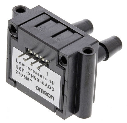 Omron - D6F-PH5050AD3 - Omron IP40 500Pa ۱ ֲ  ѹ D6F-PH5050AD3,  3 %ȷ, 2.3  3.6 V ֱ		