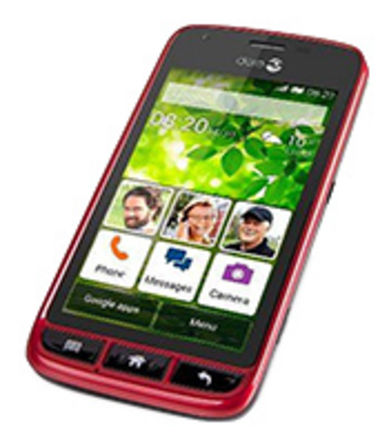 Doro - Liberto 820 Mini - Doro Liberto 820 ɫ/챦ʯɫ 97 x 55mmĻ ֻ Liberto 820 Mini, Android 4.4.2 ҵϵͳ		