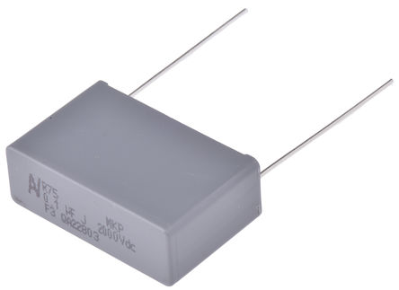 KEMET - R75UR31004030J - KEMET R75 ϵ 100nF ۱ϩ (PP) R75UR31004030J, 5%, 2 kV ֱ/700 V , ͨ		