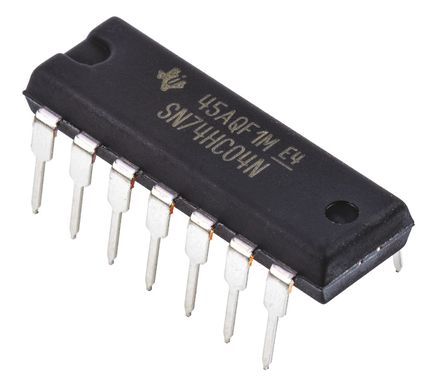 Texas Instruments - SN74HC04N - Texas Instruments SN74HC04N , 5.2mA, 2  6 VԴ, 14 PDIPװ		