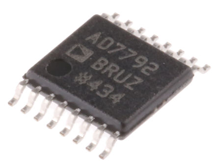 Analog Devices - AD7792BRUZ - Analog Devices AD7792BRUZ 16 λ ADC, , SPIӿ, 16 TSSOPװ		