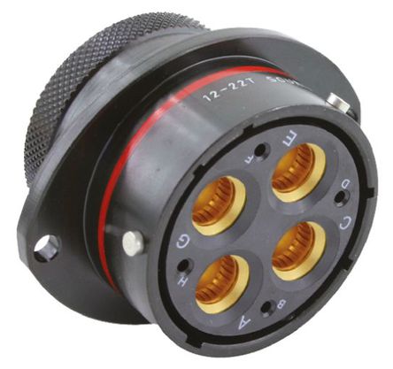 Souriau - 8STA02444SN - Souriau 8STA ϵ 4· 尲װ ֱ   8STA02444SN, ĸ, ʽӺ		