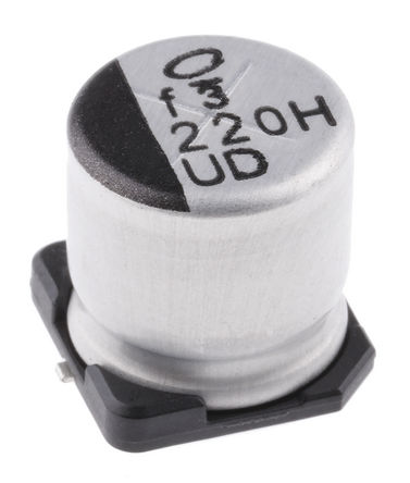 Nichicon - UUD1H221MNL1GS - Nichicon UD ϵ 50 V 220F SMD  UUD1H221MNL1GS, 20%ݲ, +105C, 5101-4װ		