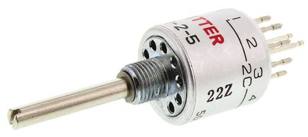 KNITTER-SWITCH - MR 2 -5 - KNITTER-SWITCH 5λ ת MR 2 -5, DP5T , 125 V ac, 24 V dcѹ, 500 mA @ 24 V ֱ, 6.5 x 40.8mm		