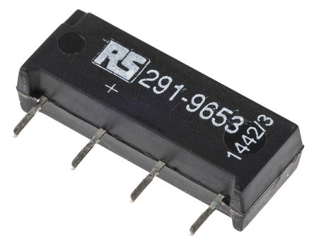 Meder - SIL12-1A72-BV653 - Meder SIL12-1A72-BV653 单极常开 簧片继电器, 1 A, 12V dc, 19.8 x 5.08 x 7.8mm		