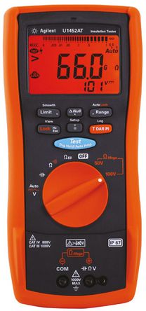 Keysight Technologies - U1452AT - Keysight Technologies U1452AT Ե, 66G, 1000V, 1mA, CAT III 1000 V, CAT IV 600 V		