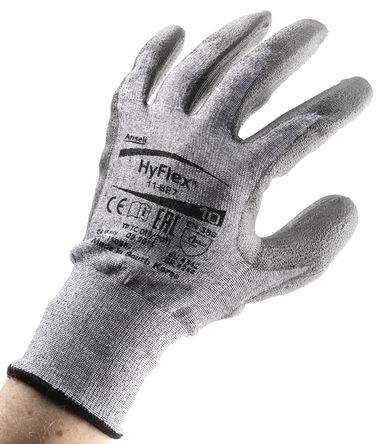 Ansell - HYFLEX 11-627 10 - Ansell HyFlex ϵ 2װ и ɫ Dyneema ظʹõ 11-627/10, ۰Ϳ, ߴ10 - L		