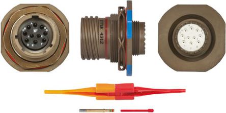 ITT - KJB7T13W98SN - ITT KJB ϵ 10· 尲װ Բ   KJB7T13W98SN, ĸо, ǳߴ13, MIL-DTL-38999		