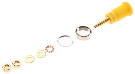 Hirschmann Test & Measurement - 972354103 - Hirschmann 972354103 ɫ 4mm , 1000V ac/dc 32A, ƽ𴥵		