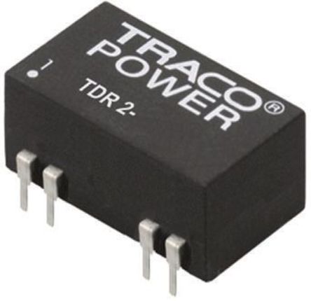 TRACOPOWER - TDR 2-0511 - TRACOPOWER TDR 2 ϵ 2W ʽֱ-ֱת TDR 2-0511, 4.5  9 V ֱ, 5V dc, 400mA, 1.5kV dcѹ, 80%Ч, DIP 14װ		