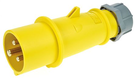 Mennekes - 247 - Mennekes ɫ 3P ҵԴ °װ ͷ 247, 16A, 110 V, IP44		